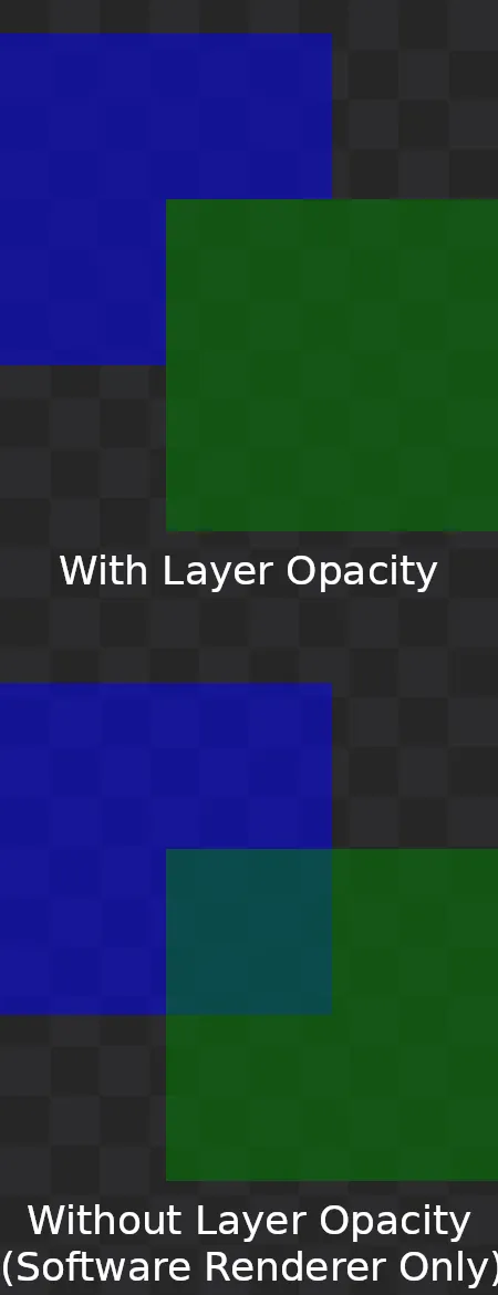 layer opacity